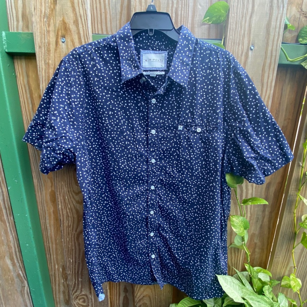 Ripcurl modern short sleeve button down